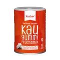 Produktbild: Xucker Zuckerfreie Zahnpflege Kaugummis Fruchtmix - Xylit Kaugummi zuckerfrei mit Frucht-Geschmack I Vegane Xylitol Kaugummis zur Zahnpflege und gegen Mundgeruch I 100g (Fruchtmix Dose)