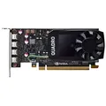 Produktbild: NVIDIA Quadro P1000 - Grafikkarten - 1 GPUs - Quadro P1000 - 4 GB GDDR5 - PCIe 3.0 x16 - 4 x Mini DisplayPort - für Workstation Z2 G4 (MT, SFF)