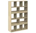 Produktbild: vidaXL Bücherregal Raumteiler Sonoma-Eiche 100x33x156,5 cm Holzwerkstoff, 1-tlg.