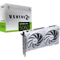 Produktbild: MSI GeForce RTX 5060 8G Ventus 2X OC White - 8GB GDDR7 (28Gbps/128-bit), PCIe 5, Boost: 2527 Hz, HDMI 2.1b, DisplayPort 2.1b