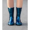 Produktbild: Beck Damen Regenstiefel Glossy Gummistiefel ein Hingucker für jedes Alter blau 37 EU
