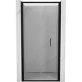 Produktbild: Mexen Exo Falttür Duschabtrennung 90 cm, transparent, schwarz - 816-090-000-70-00 - Schwarz