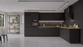 Produktbild: Küchen-Preisbombe Winkelküche SIENA 350x290 cm Küchenzeile Küchenblock Küche Einbauküche Schwarz