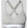 Produktbild: Calvin Klein Underwear Bralette mit wattierten Cups Modell 'Lift' in Hellgrau, Größe XS
