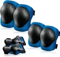 Produktbild: Knie- und Ellenbogenschützer Kinder Set 6er Inliner Schutz für Rollsport