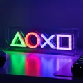 Produktbild: PlayStation – Neon Symbol LED Tischlampe – 30 cm
