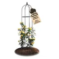 Produktbild: BigDean Rankgitter Metall Rosen Spalier 1,93 hohe Rankhilfe Garten
