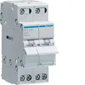 Produktbild: Hager SFT240 Wechselschalter 2-polig 2P 40A mittig Aus Fusskontakt oben ( SFT 240 )