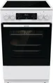 Produktbild: Gorenje GECS5C70WA Elektro-Standherd, 50cm breit, 70L, Glaskeramik, Pizza-Funktion, ExtraSteam, weiß