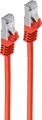 Produktbild: SHVP 75511-0,5R - 0,5 m Patchkabel - Cat.7-Rohkabel rot
