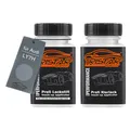 Produktbild: Autolack Lackstift Set für Audi LY7H Akoyasilber Metallic Basis Klarlack je 50ml