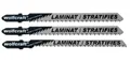 Produktbild: Wolfcraft Stichsägeblatt Wolfcraft Stichsägeblätter-Set 100 mm T-Schaft 3