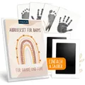 Produktbild: ® Baby Handabdruck  Fußabdruck Set – Stempelkissen für Babys – Geschenk zur G...