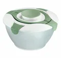 Produktbild: WESTMARK Salatschüssel mit Dressing-Behälter, Fassungsvermögen: 6,5 Liter, Salatbutler, Mint-, Kunststoff: PP, PE, spülmaschinengeeignet, Made in Germany