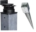Produktbild: Terracon Terrassenlager FLEX + Einschlaghülse 91x91x750 mm Stelzlager 5 Stück