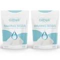 Produktbild: GiDeli Natron Pulver Baking soda Backpulver E500ii Natriumbicarbonat hochreine Lebensmittelqualität (2kg)