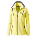 Produktbild: Fleecejacke CASUAL LOOKS, Damen, Gr. 40, gelb (zitrone), 100% Polyester, unifarben, Jacken Fleecejacke