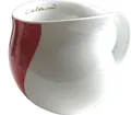 Produktbild: Colani Tasse Kaffeetasse Becher Kaffeebecher Teetasse Porzellan 260ml Arrow Rot, 1-tlg., Porzellan, im Geschenkkarton