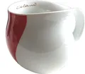 Produktbild: Colani Tasse Kaffeetasse Becher Kaffeebecher Teetasse Porzellan 260ml Arrow Rot