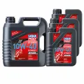 Produktbild: 7 L Liqui Moly Motoröl Motorrad 4-Takt Synth 10w-40 Street Race API SN PLUS