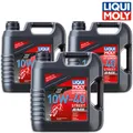 Produktbild: 3x LIQUI MOLY 20754 Motorbike 4T Synth 10W-40 Street Race Motoröl Öl Motorrad 4L