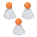 Produktbild: alldoro 60052 XXL 3er Set, Riesen Federball ca. 14 cm, als Zubehör für Federball
