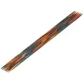 Produktbild: LANA GROSSA Stecknadeln Strumpfstricknadeln DESIGN-HOLZ Multicolor Länge 15cm/20 cm, Nadelspiel in verschiedenen Stärken