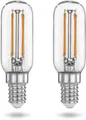 Produktbild: Poppstar Spezialleuchtmittel, E14, 2 St., Warmweiß, Poppstar 2x LED-Lampen für Dunstabzugshauben (E14 4W 2700K warmweiß)