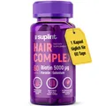 Produktbild: Haar Vitamine - Biotin Hochdosiert 5000 mcg Keratin Selen Zink | Laborgeprüft...