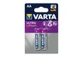 Produktbild: VARTA VARTA Ultra Lithium 6106 AA 2er Blister für hohen Energiebedarf perfek Batterie