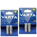 Produktbild: 4 Varta Ultra Lithium Aa Lr6 Batterien Fr14505 6106 1.5V Mignon Exp 2038 2Bl NEW