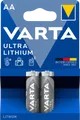 Produktbild: VARTA ULTRA Lithium AA, 2er Blister Batterie #26799835