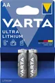 Produktbild: Varta Ultra Lithium Batterie FR6/AA Mignon 1,5 V (2er Blister)