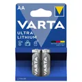 Produktbild: Varta Professional Ultra Lithium Batterien AA 1,5V Mignon (2ST) LR6