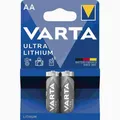 Produktbild: 2x Mignon Batterie AA ULTRA LITHIUM 1,5V 2600mAh für Hochleistungsprodukte 