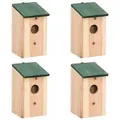 Produktbild: vidaXL Vogelhäuser 4 Stk. Holz 12x12x22 cm