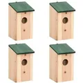 Produktbild: Vogelhäuser 4 Stk. Holz 12x12x22 Cm Vidaxl