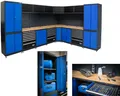 Produktbild: BGS 80160 Schrankwand-System / Werkstatt / Holz / 8 Module / leer