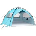 Produktbild: Strandmuschel Quick Up Strandzelt Automatisches Strand Zelt UV-Schutz 50+ Win...