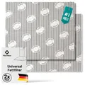 Produktbild: ® Universal Fettfilter Dunstabzugshaube | 2er Pack | Filter für Abzugshaube m...