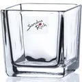 Produktbild: CUBE square vase - klar - 6x6x6cm - Glas