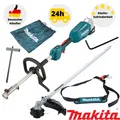 Produktbild: Makita DUX18ZX1 Akku-Multifunktionsantrieb inkl. Sensenaufsatz EM408MP Fadenkopf