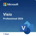 Produktbild: Microsoft Visio Professional 2024 Neu UVP : 889.- € ESD |DE|EN Lizenz+Software
