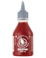 Produktbild: FLYING GOOSE Sriracha Chilisauce, Smokey Style, scharf, silberne Kappe, scharfe Würzsauce aus Thailand, 4 x 200 ml