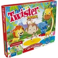 Produktbild: Hasbro Twister Junior Spiel, 2-in-1 Familienspiel mit doppelseitiger Spielmatte, fördert die Beweglichkeit und sorgt für Spaß, für Kinder ab 3 Jahren geeignet