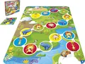 Produktbild: Hasbro Twister Junior Spiel, Tierisches Vergnügen, doppelseitige Matte, 2 Spiele