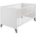 Produktbild: Roba Babybett, Weiß, Holzwerkstoff, Rechteckig, 70x140 cm, Babymöbel, Babybetten, Gitterbett