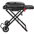 Produktbild: Weber Gasgrill Traveler Stealth Black Ideal für Camping und Picknick