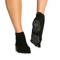 Produktbild: Gaiam Damen Grippy Yoga-socken, Black/Grey, S-M EU