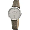 Produktbild: Regent Titan-Uhr für Damen Grün/Grau BA-694 - Silber